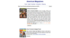 Desktop Screenshot of americanmagazines.com